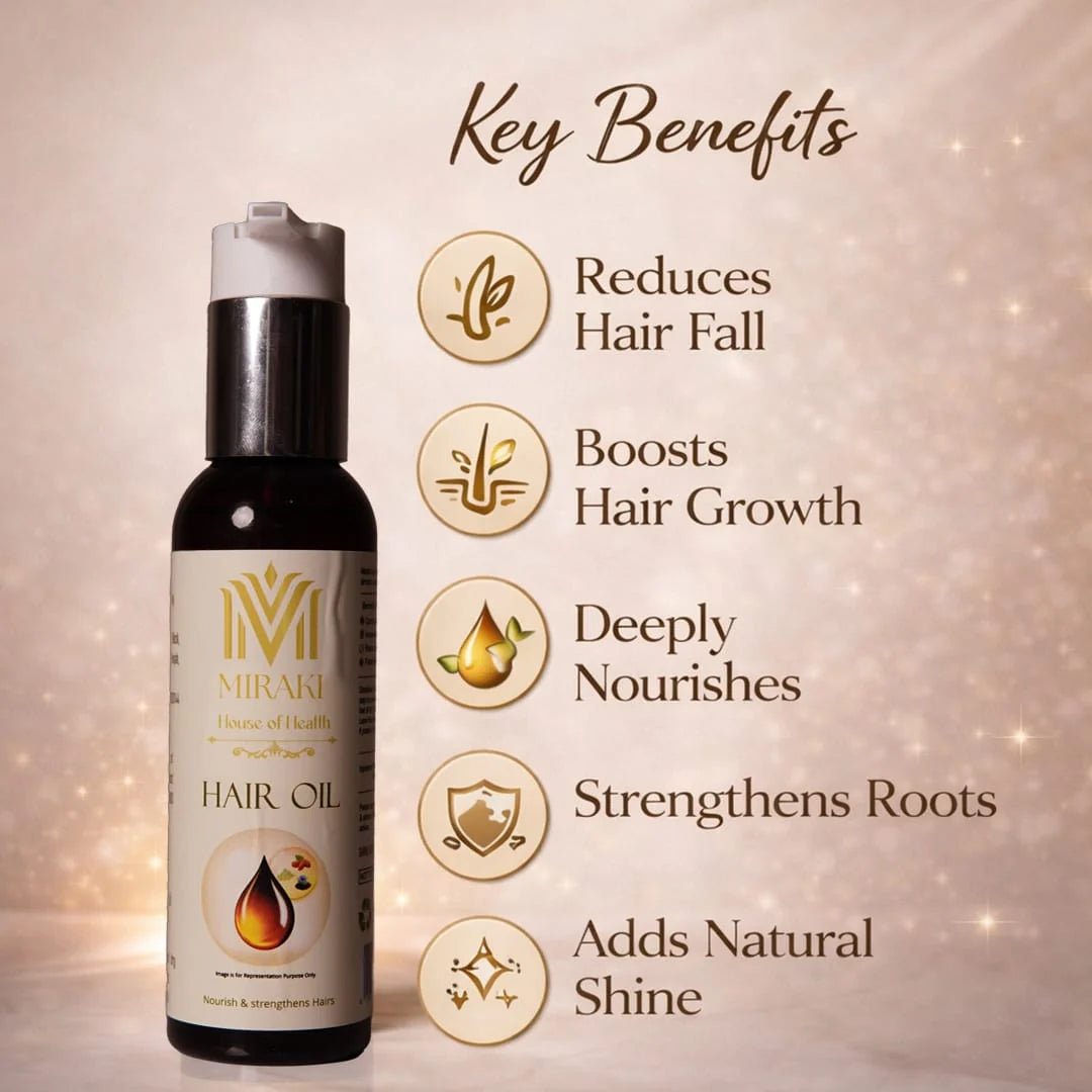 Miraki Pure Hair Oil - 100 ML