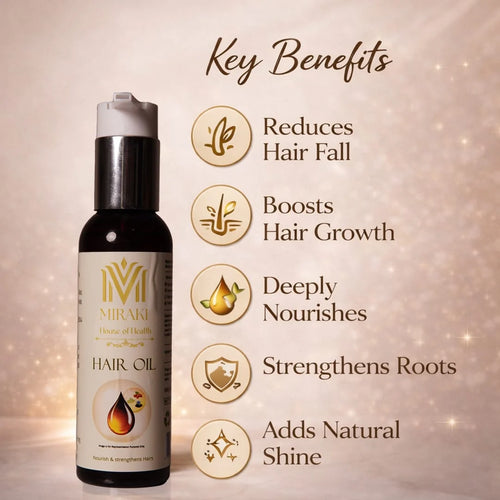 Miraki Pure Hair Oil - 100 ML